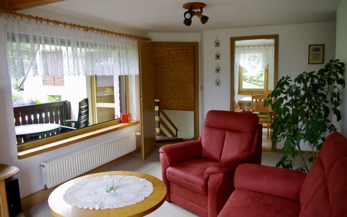 Wohnbereich der Ferienwohnung