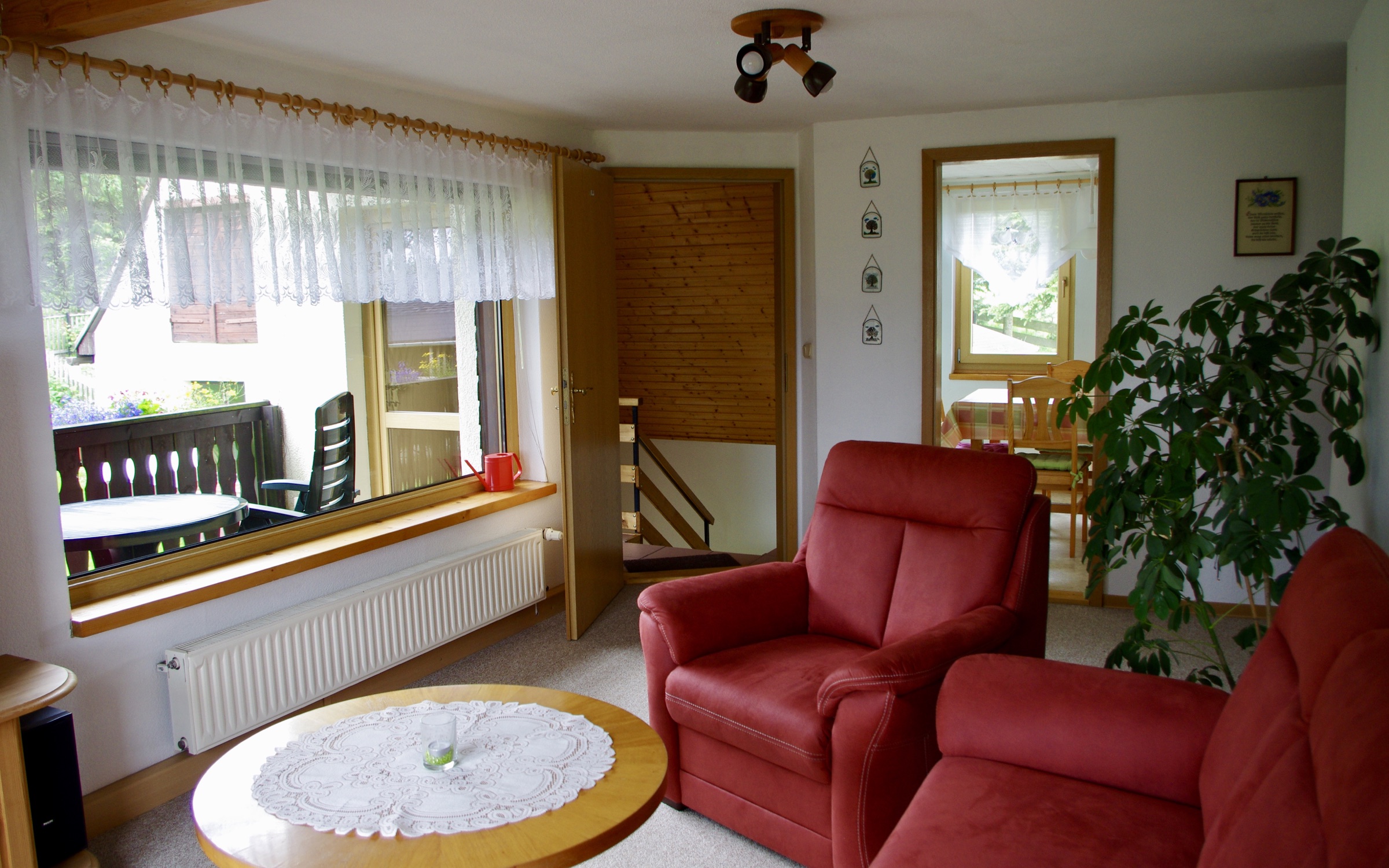 Wohnbereich der Ferienwohnung